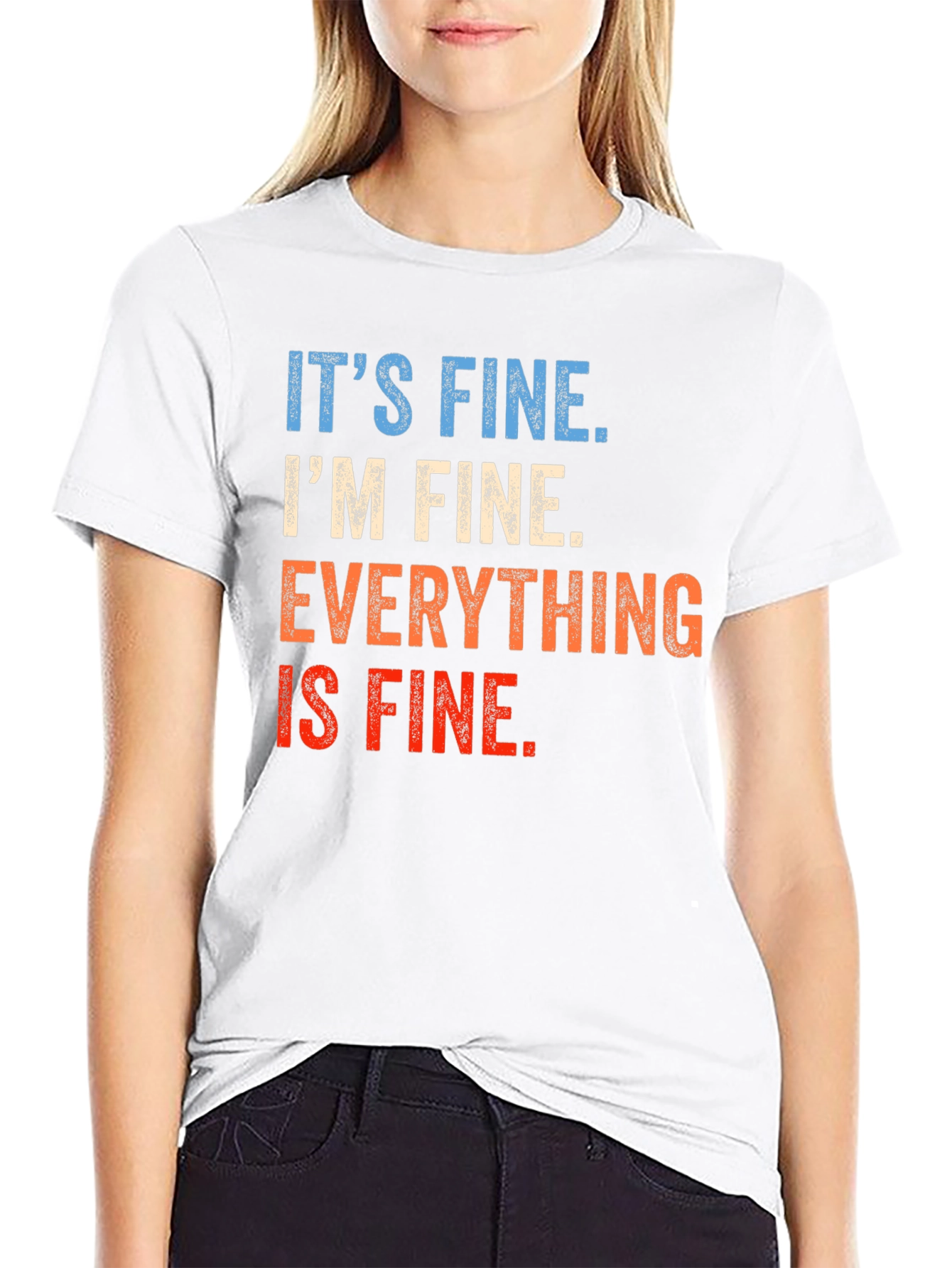 Its Fine Graphic T-Shirt - Unisex