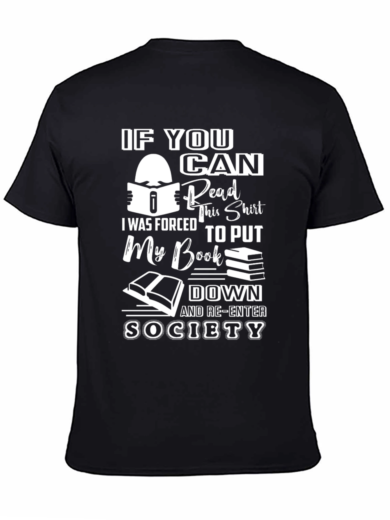 Book Lover Novelty T-Shirt