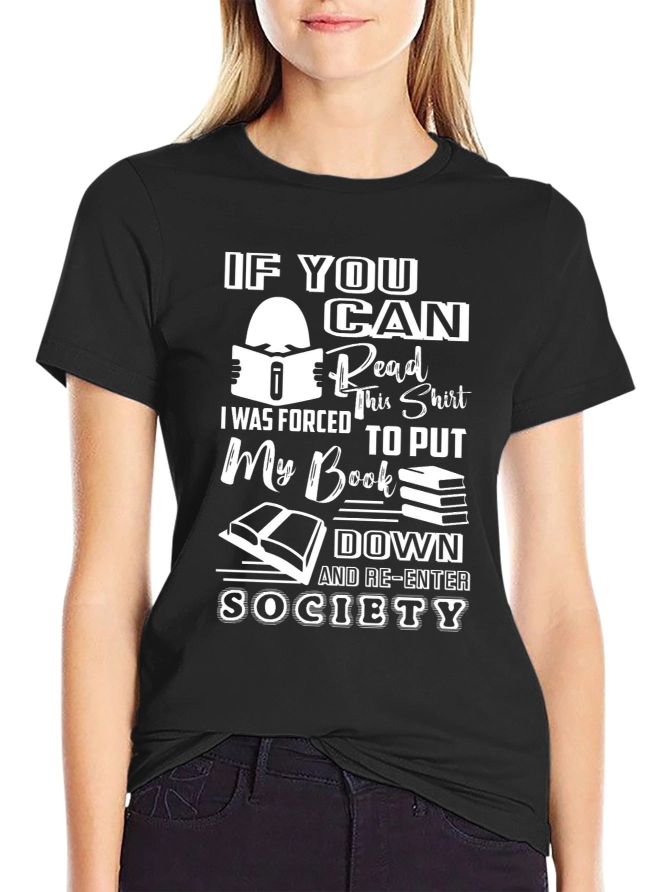 Book Lover Novelty T-Shirt