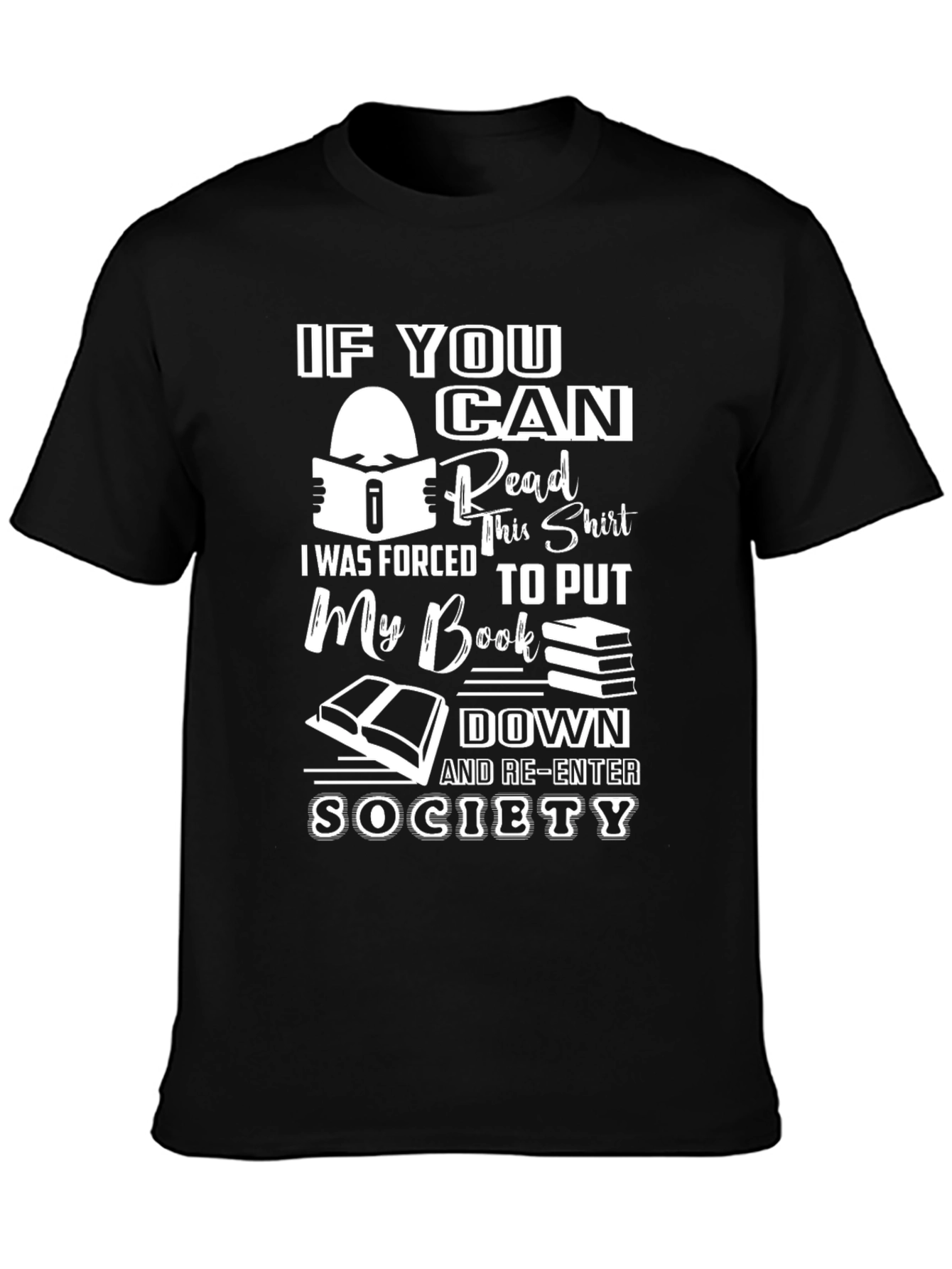 Book Lover Novelty T-Shirt