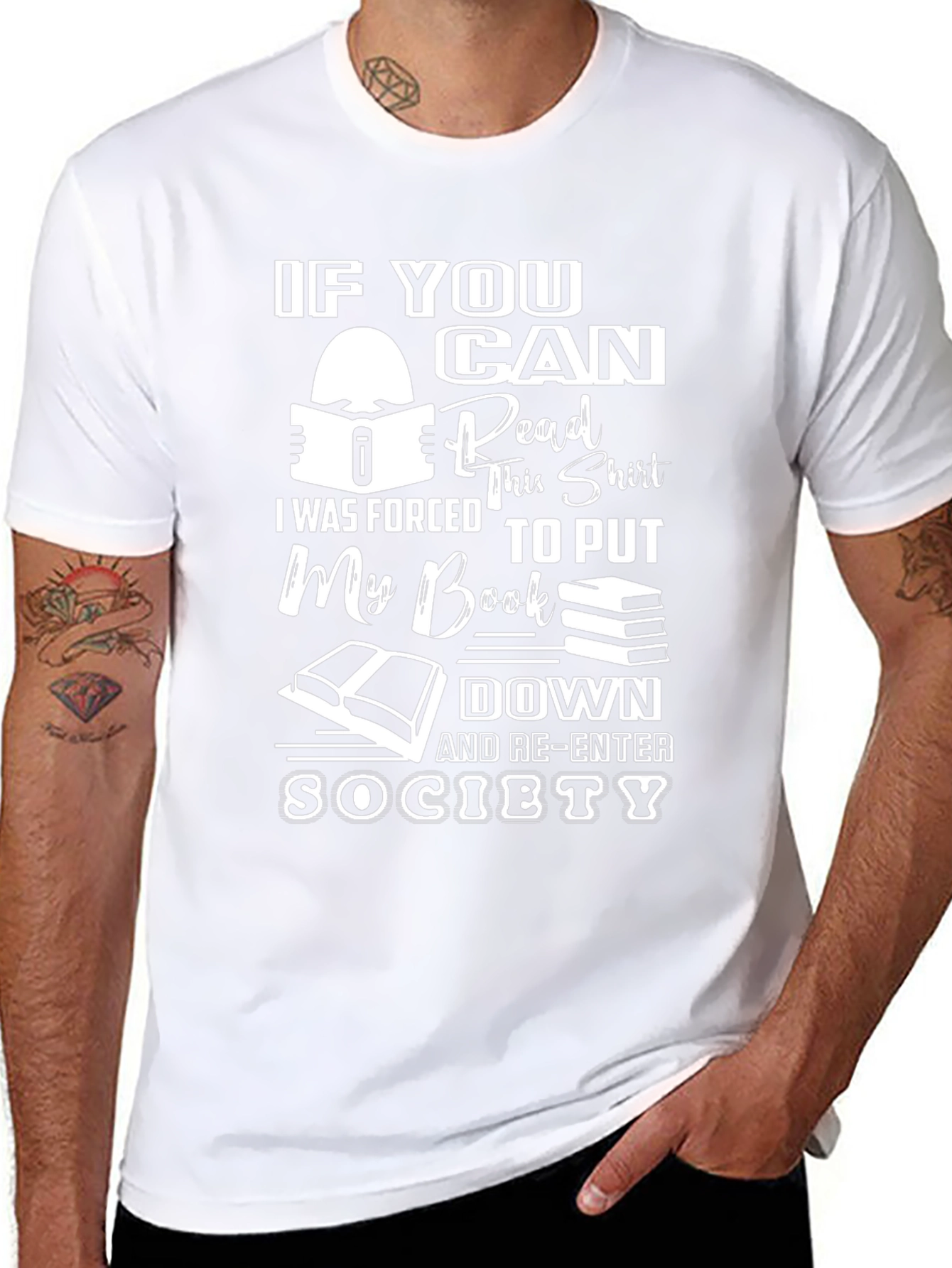 Book Lover Novelty T-Shirt