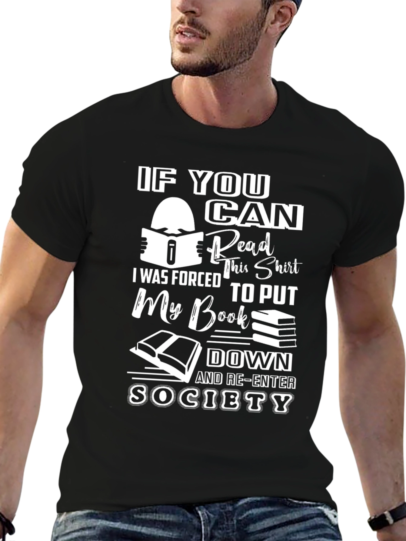 Book Lover Novelty T-Shirt