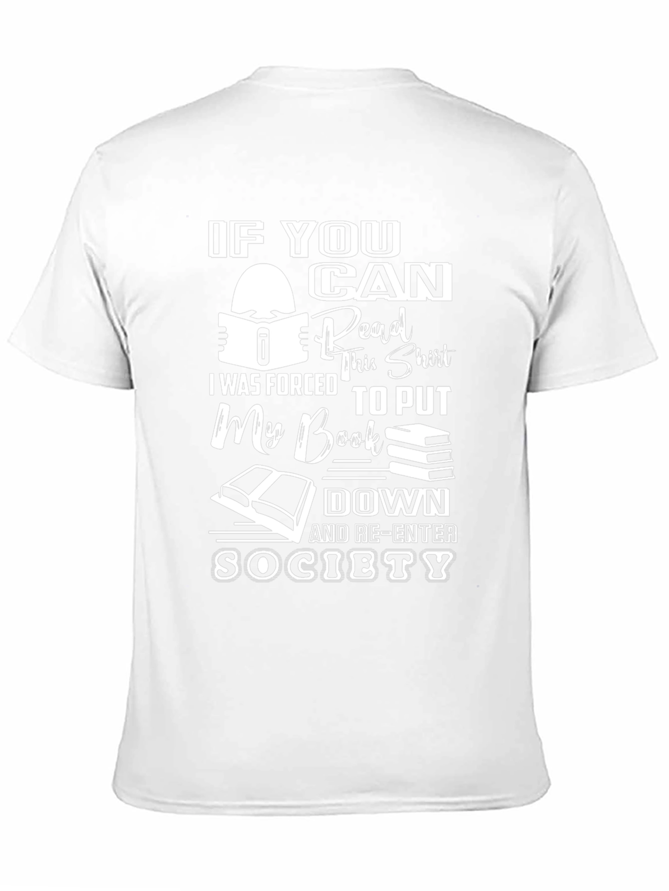 Book Lover Novelty T-Shirt
