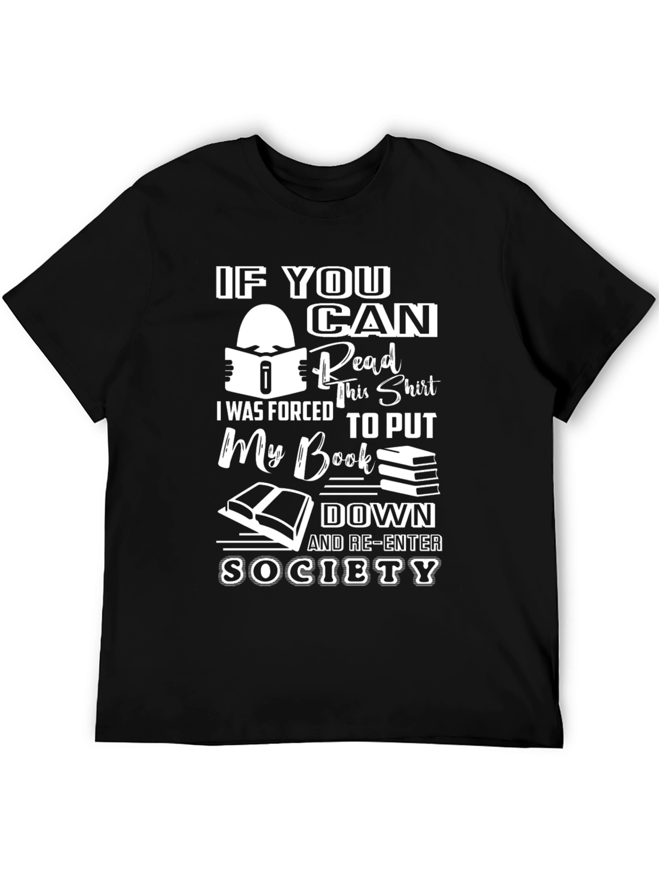 Book Lover Novelty T-Shirt