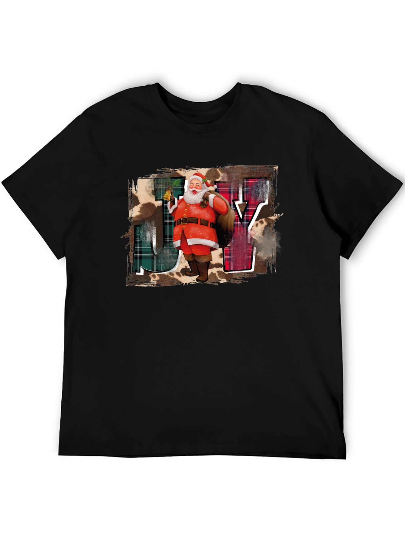 JOY Santa T-Shirt - Festive Holiday Apparel