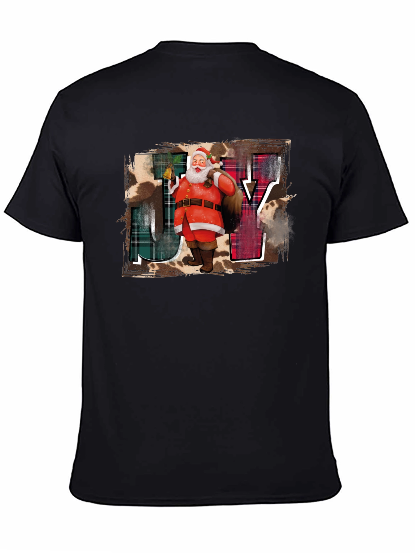 JOY Santa T-Shirt - Festive Holiday Apparel