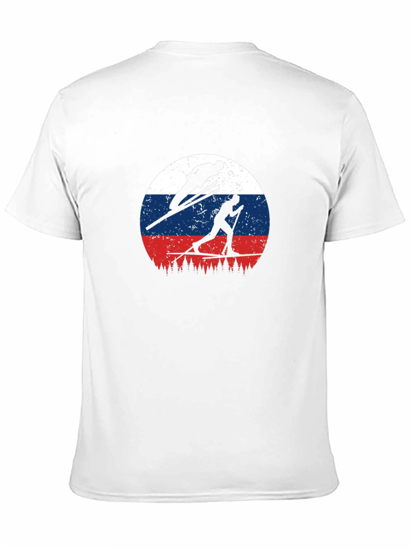 Retro Russia Ski T-Shirt