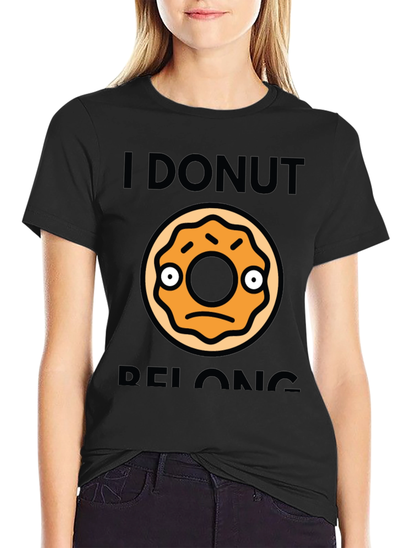 I DONUT Belong Funny Graphic T-Shirt