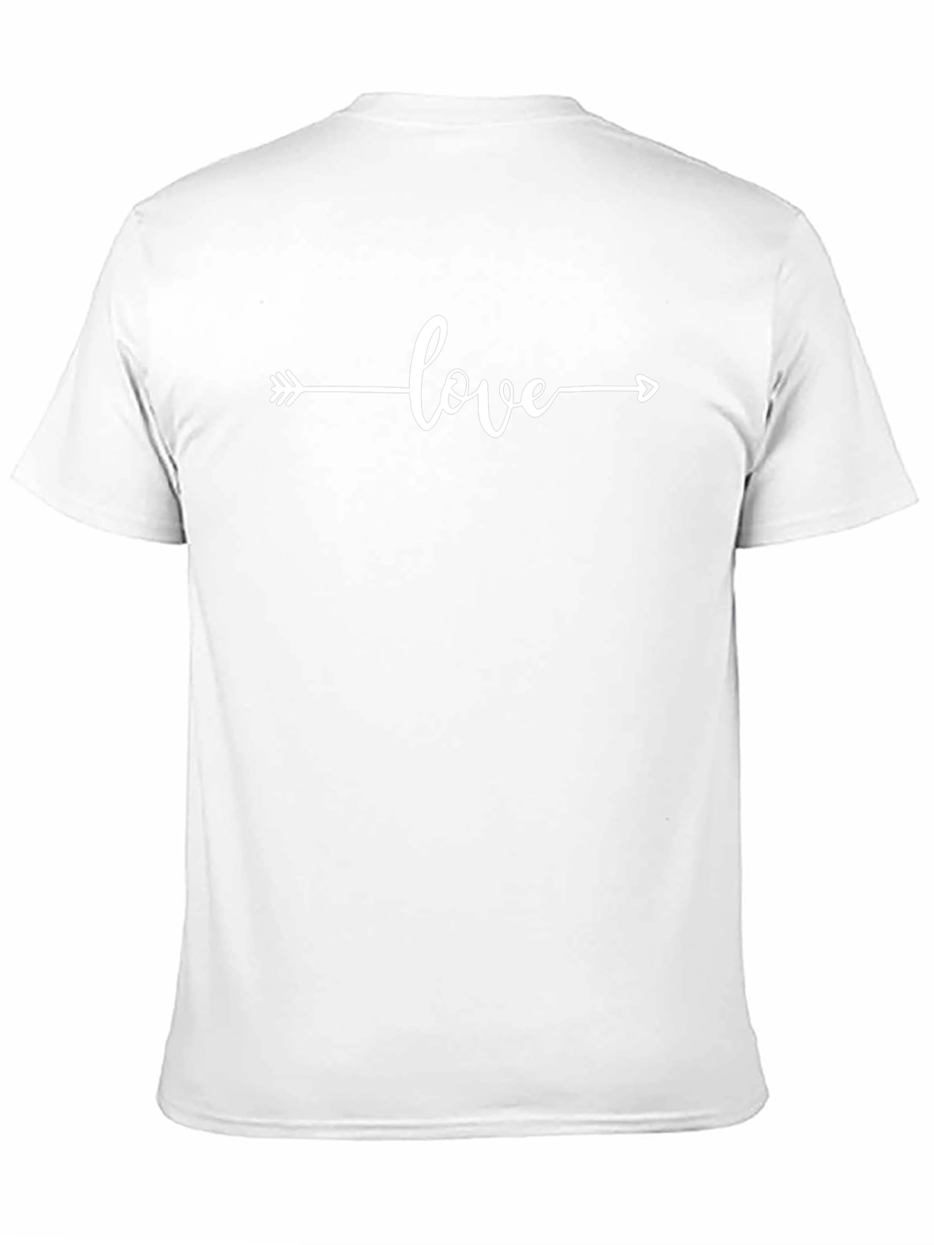 Love Arrow Black T-Shirt