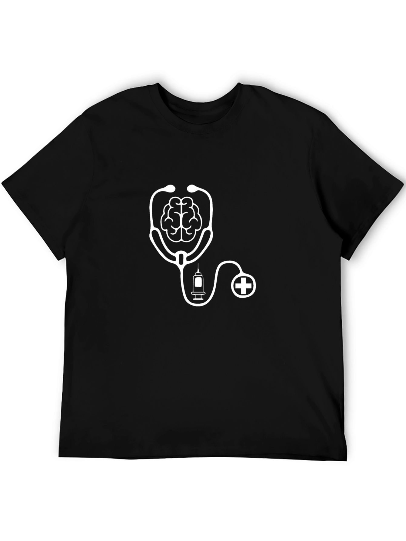 Brain Stethoscope Tee - Medical Mind T-Shirt