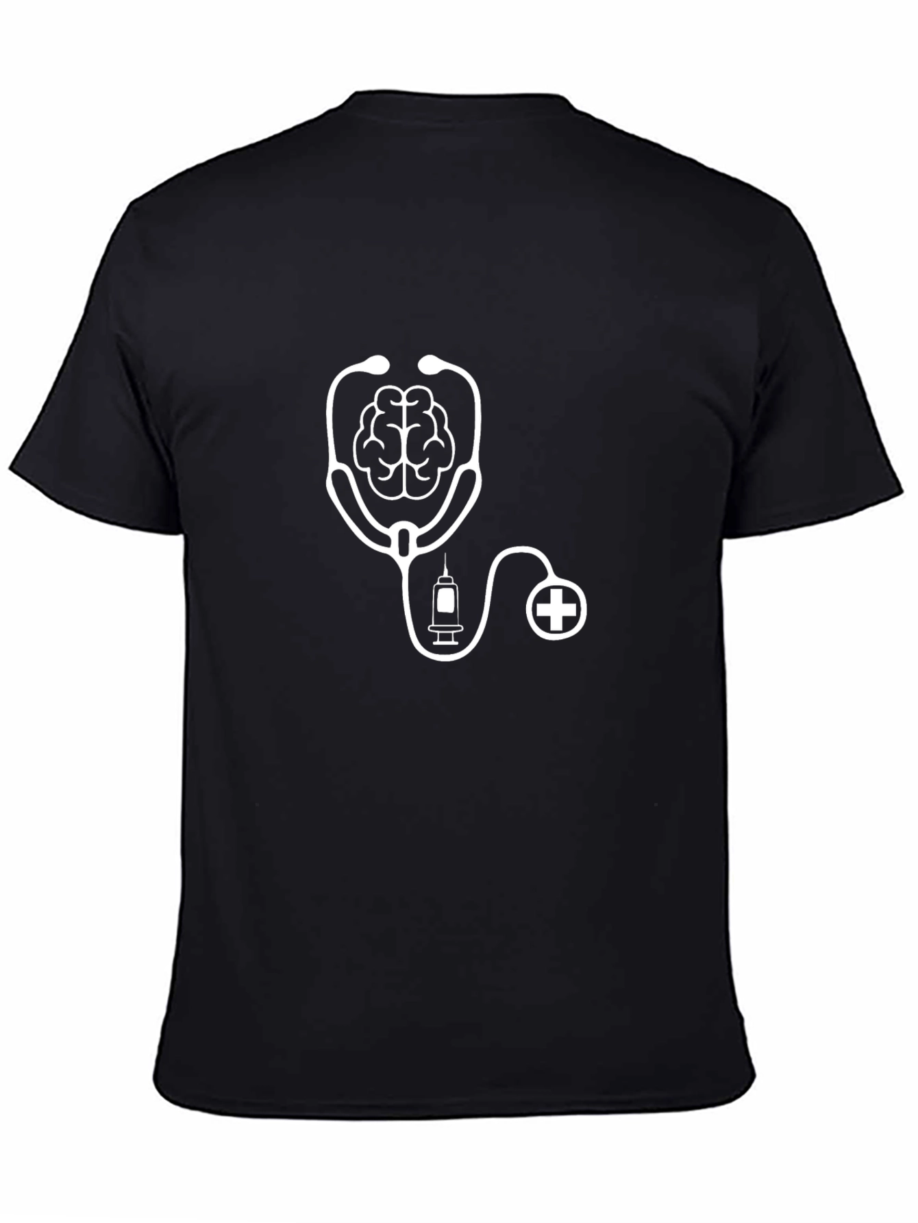 Brain Stethoscope Tee - Medical Mind T-Shirt