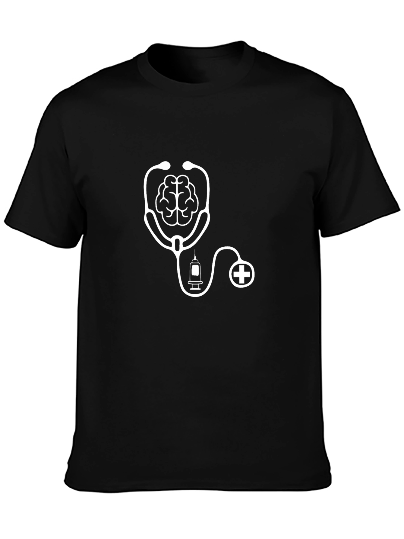 Brain Stethoscope Tee - Medical Mind T-Shirt