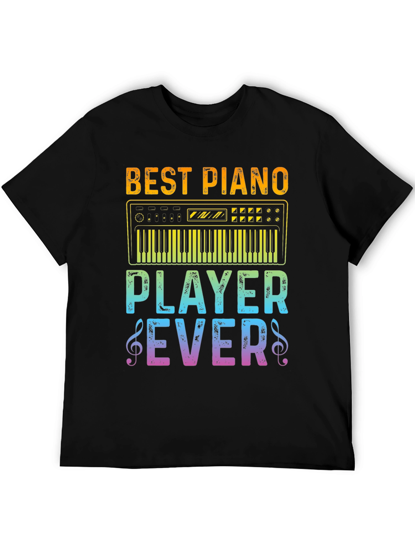 Best Piano Player Ever Graphic T-Shirt