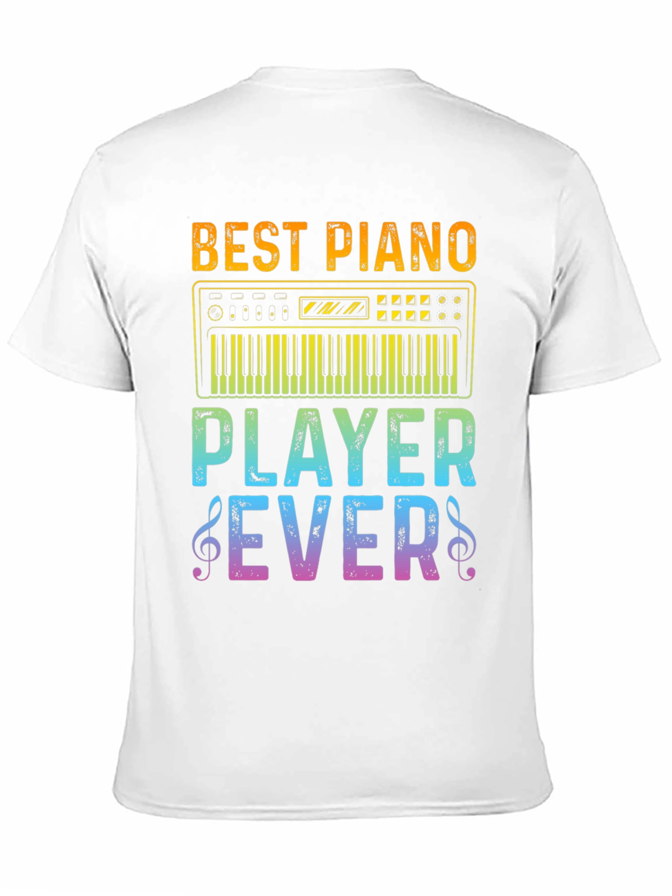 Best Piano Player Ever Graphic T-Shirt