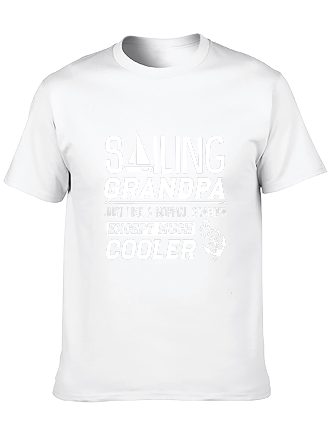 Sailing Grandpa T-Shirt - Cooler Than Normal Grandpa