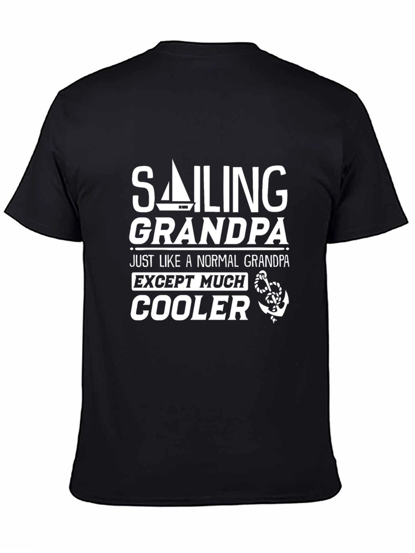 Sailing Grandpa T-Shirt - Cooler Than Normal Grandpa