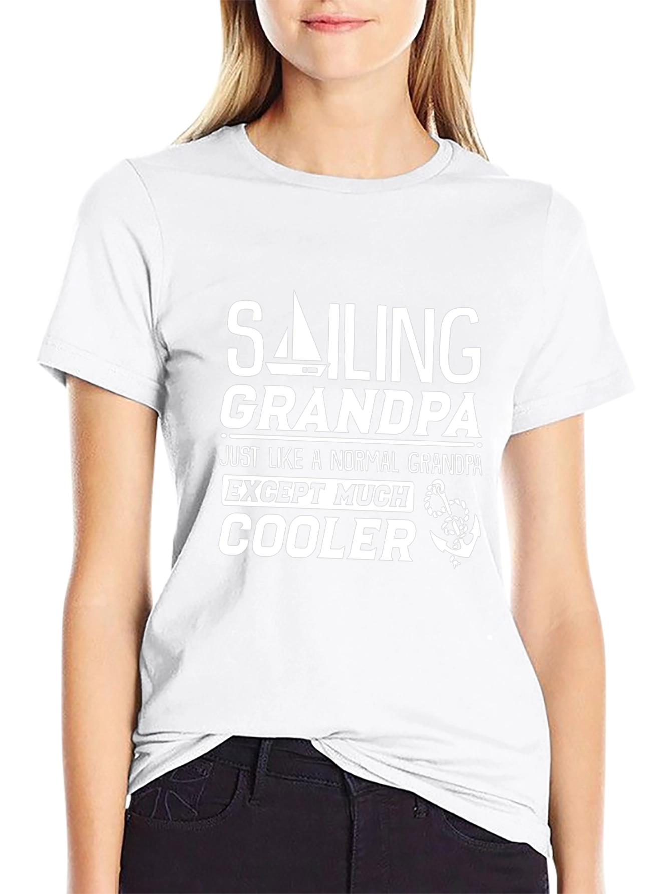 Sailing Grandpa T-Shirt - Cooler Than Normal Grandpa
