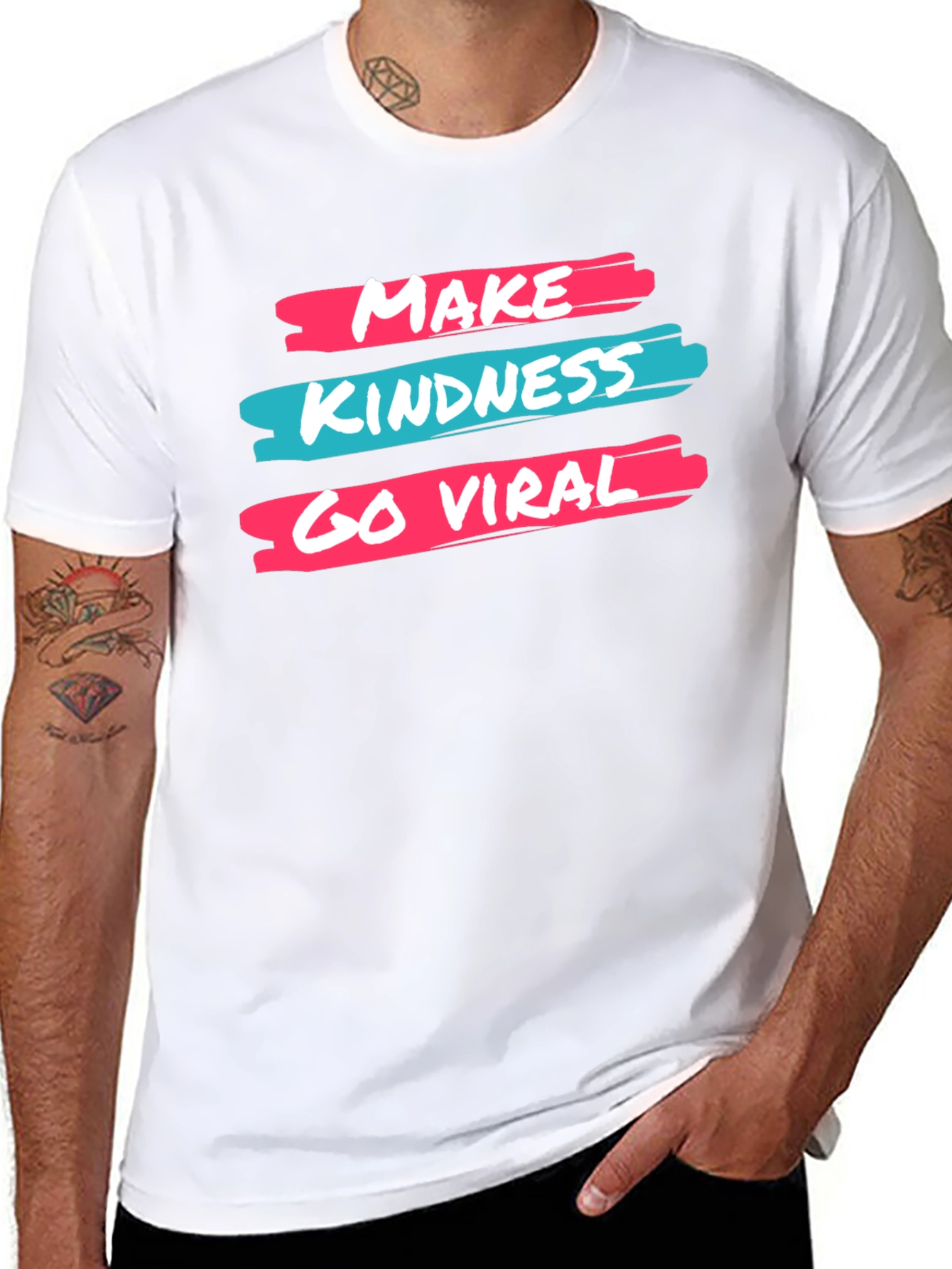 Make Kindness Go Viral T-Shirt - Spread Positivity!