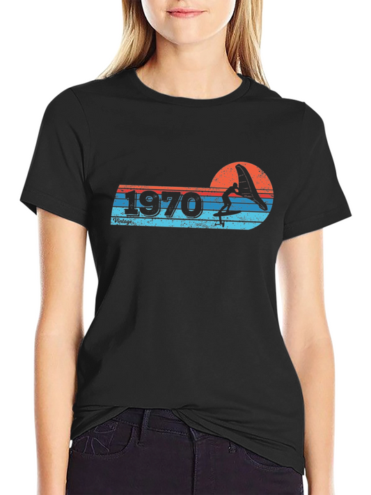 Vintage 1970 Wing Foiling T-Shirt