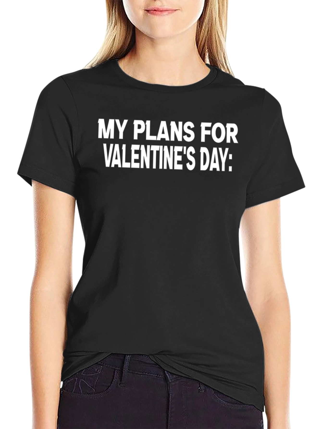 Valentines Day Plans Graphic Tee