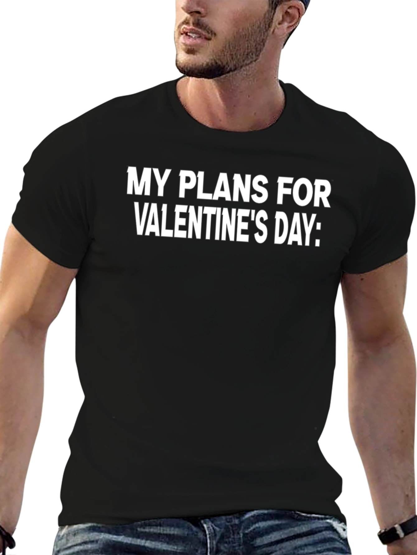 Valentines Day Plans Graphic Tee