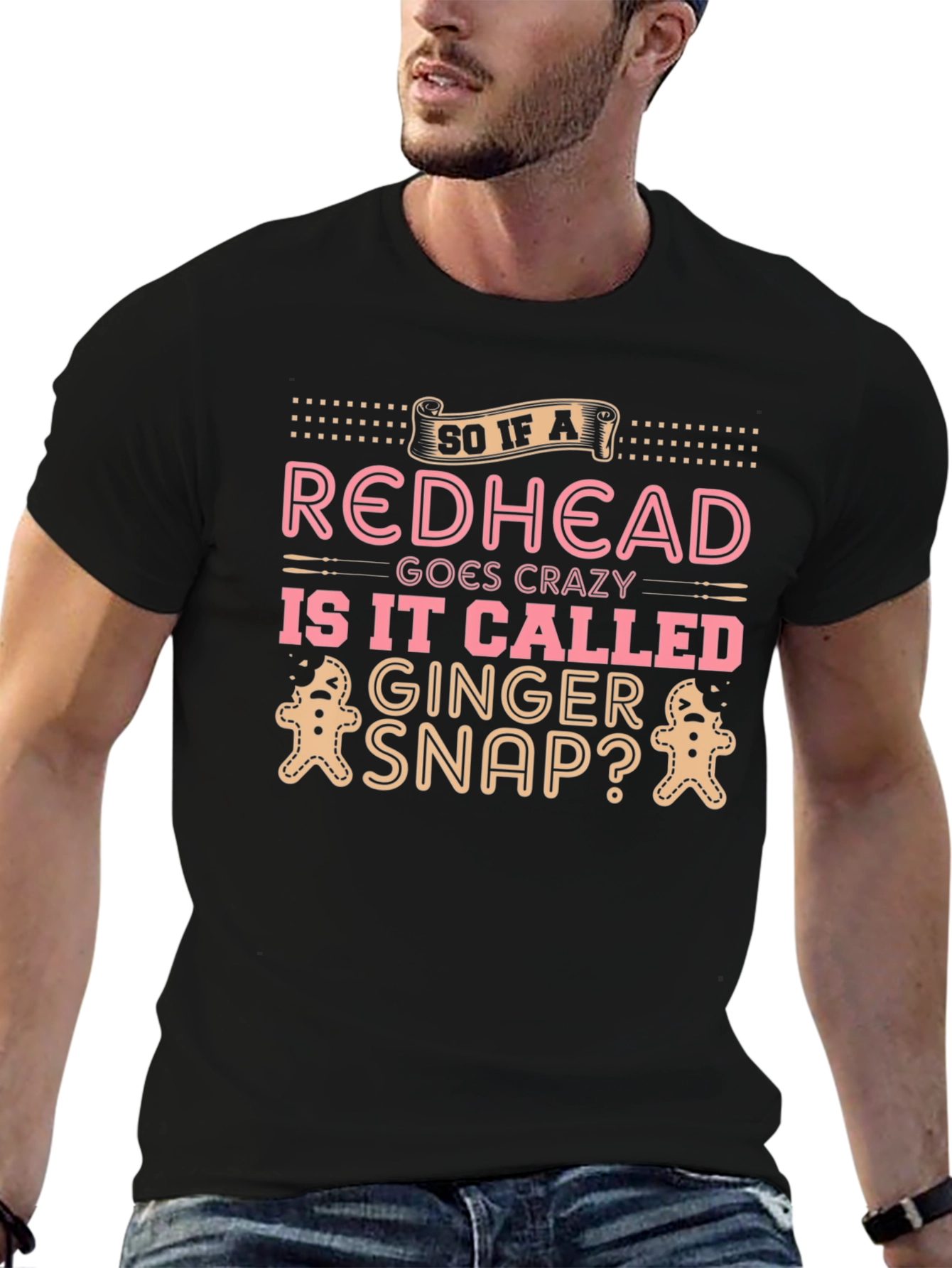 Ginger Snap Redhead Graphic Tee
