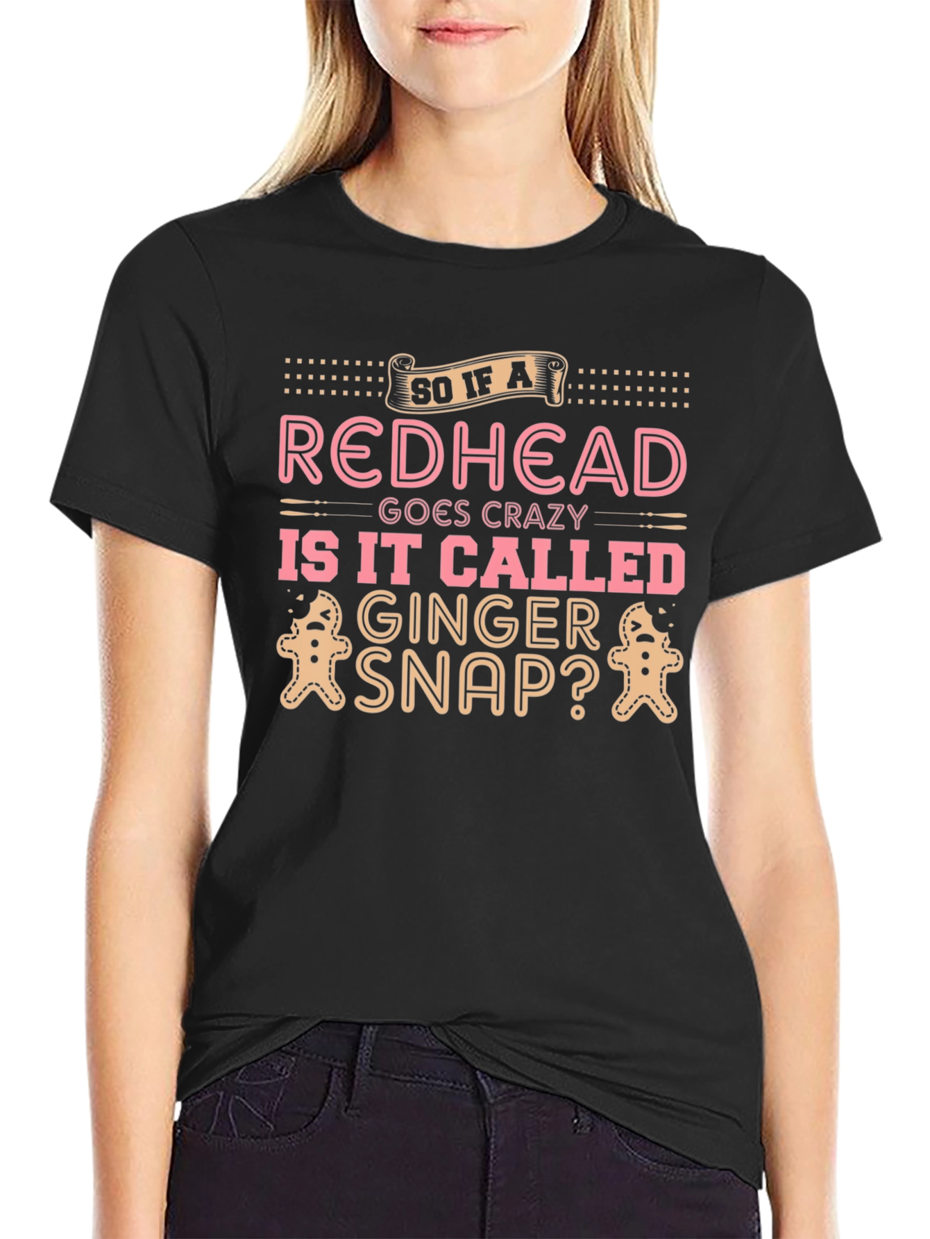 Ginger Snap Redhead Graphic Tee