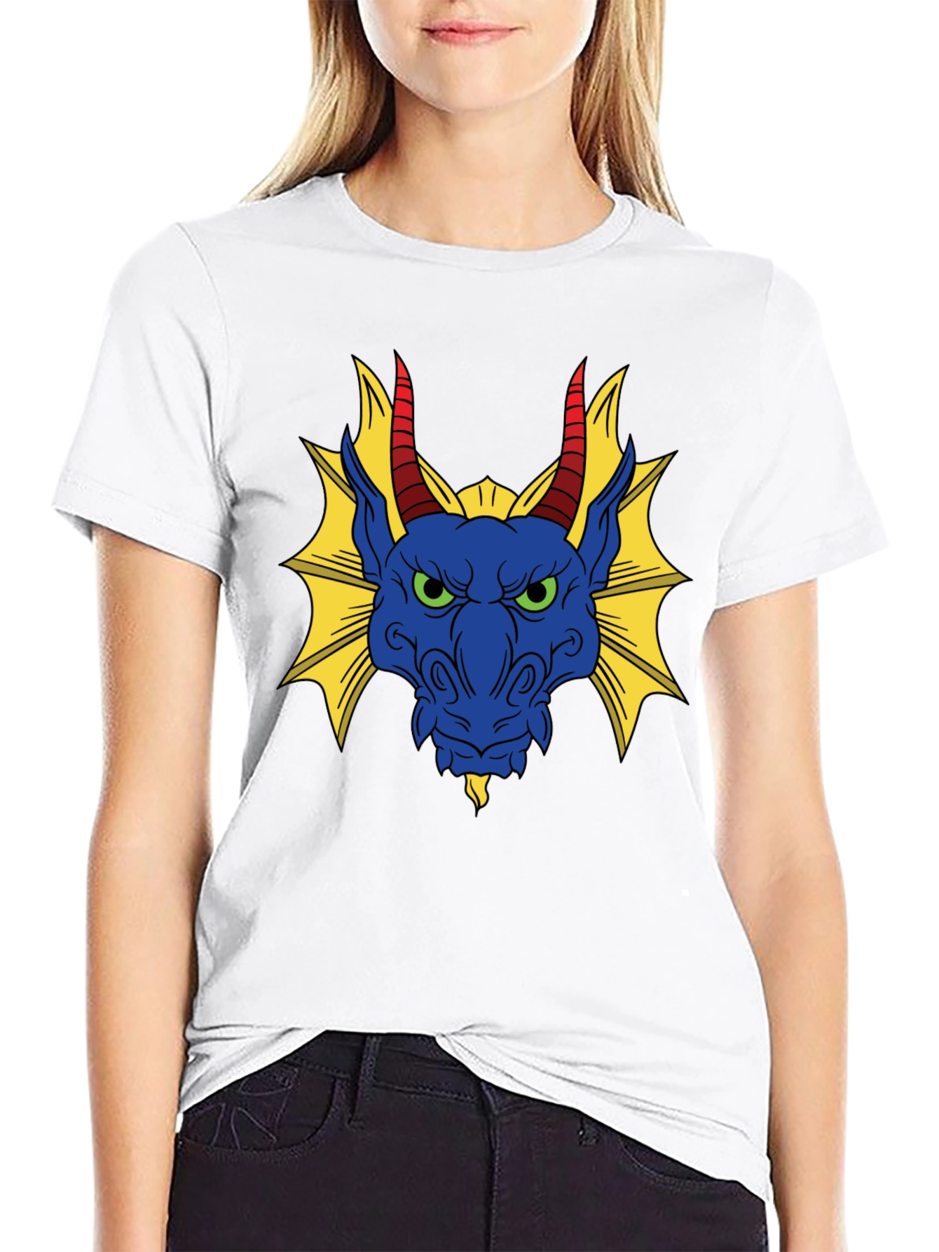 Dragon Graphic T-Shirt - Black