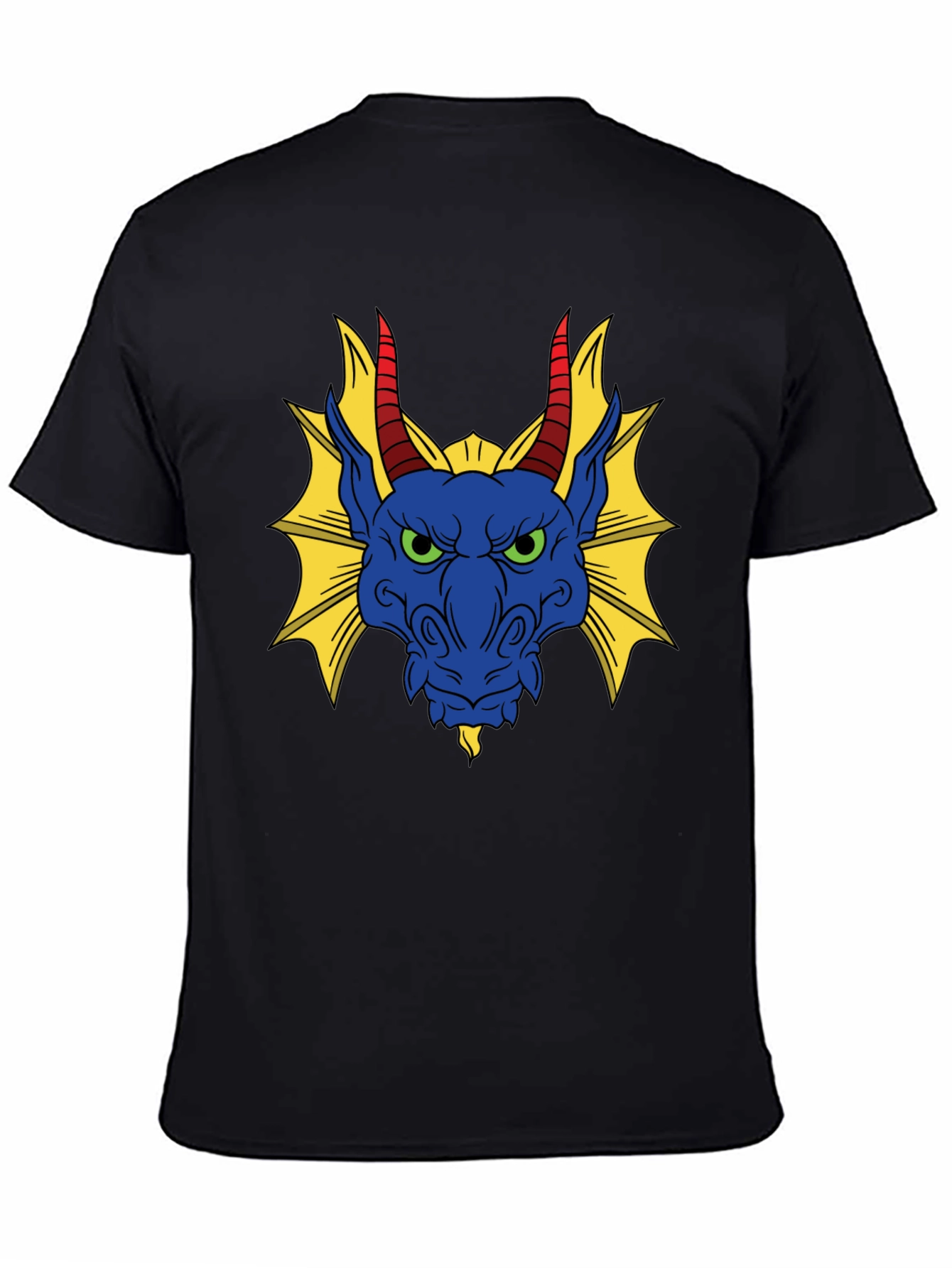 Dragon Graphic T-Shirt - Black