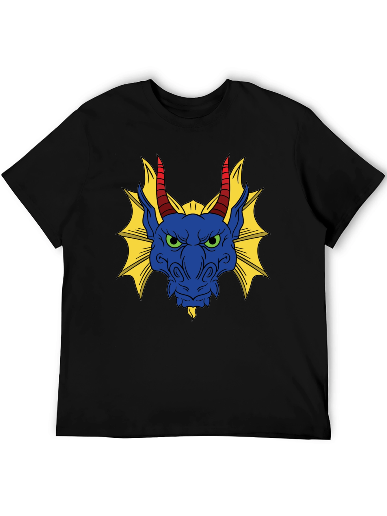 Dragon Graphic T-Shirt - Black