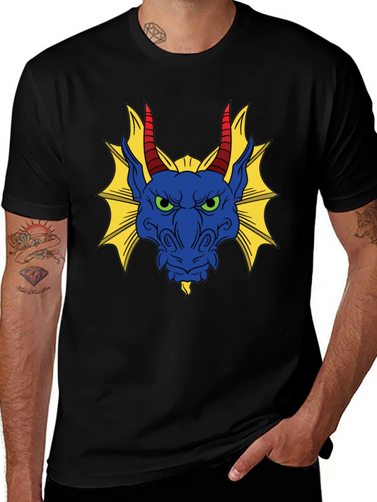 Dragon Graphic T-Shirt - Black