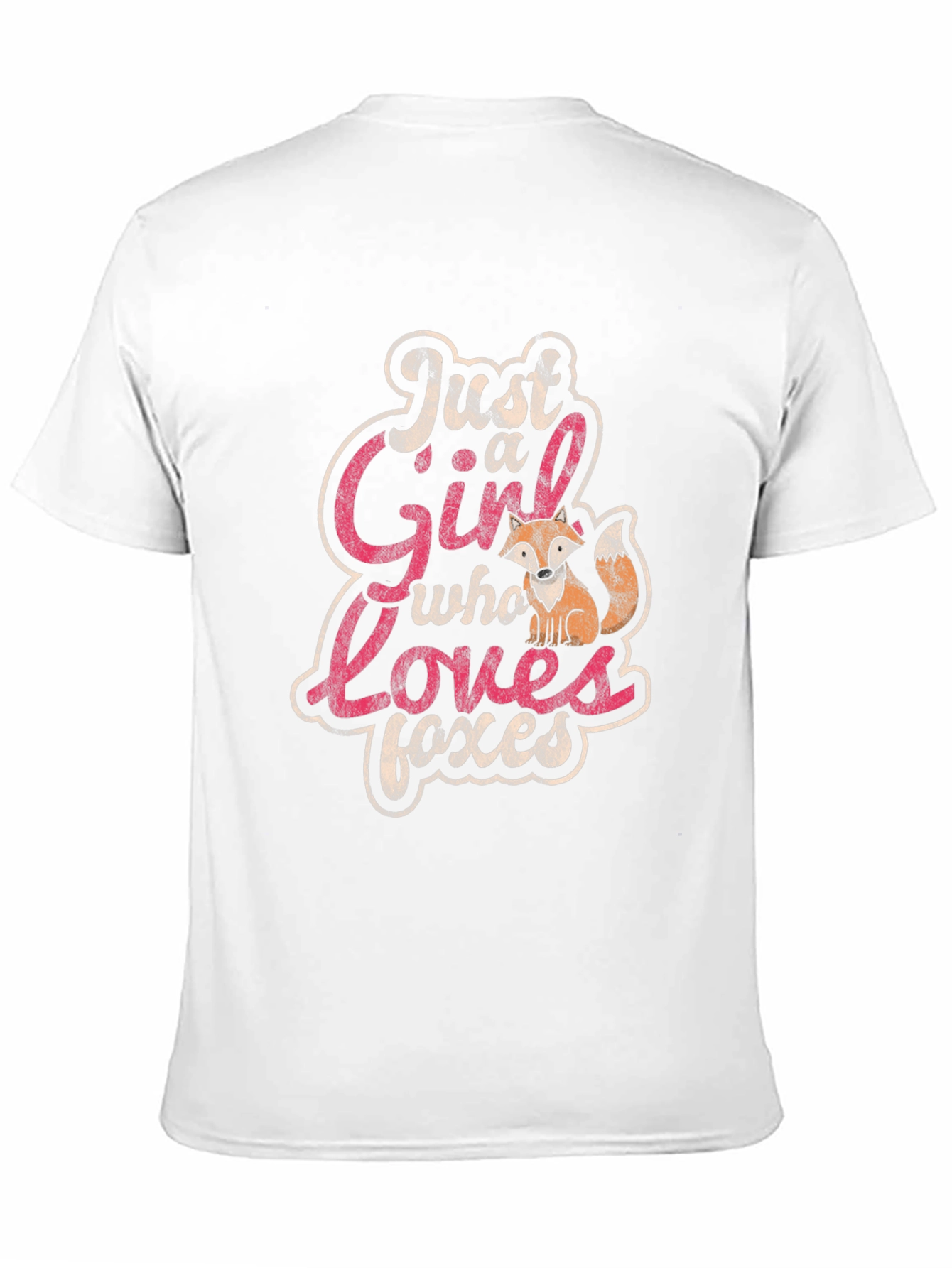 Just a Girl Who Loves Foxes T-Shirt