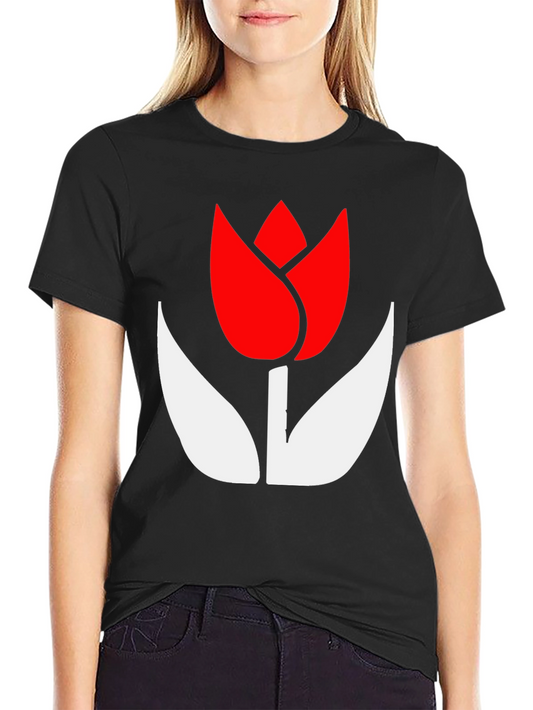 Black Tulip Graphic Tee