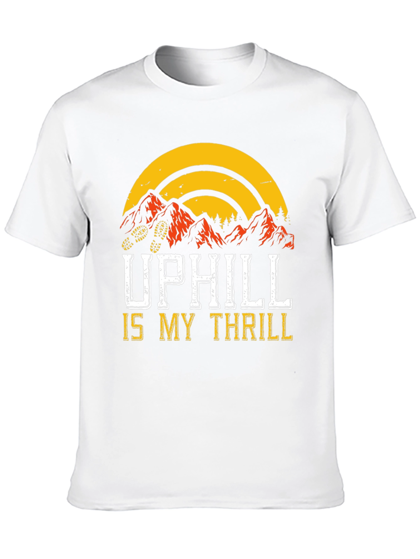 Uphill is My Thrill Graphic Tee