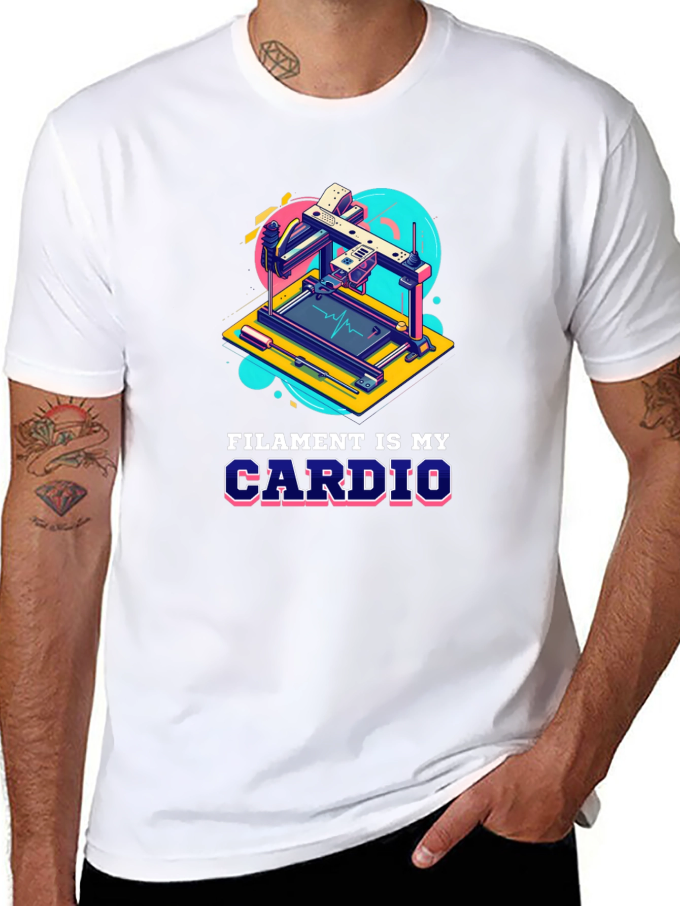 Filament is My Cardio Graphic Tee
