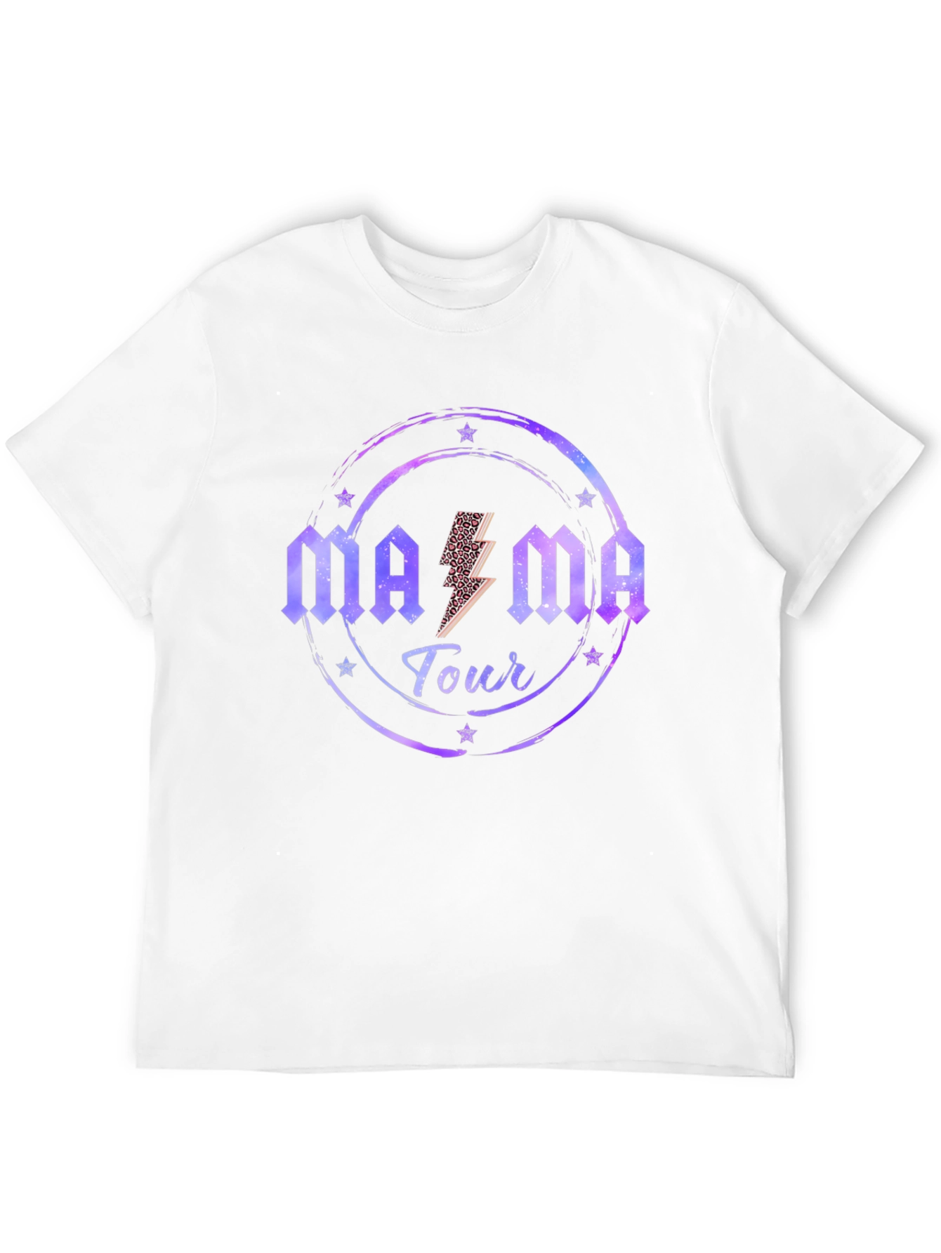 Mama Tour Black Graphic T-Shirt