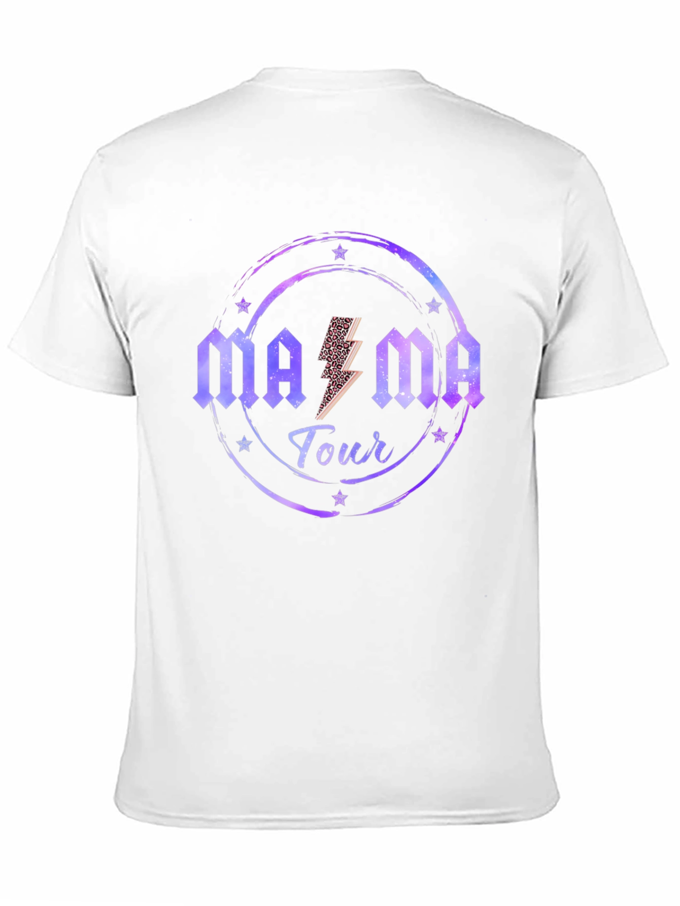 Mama Tour Black Graphic T-Shirt
