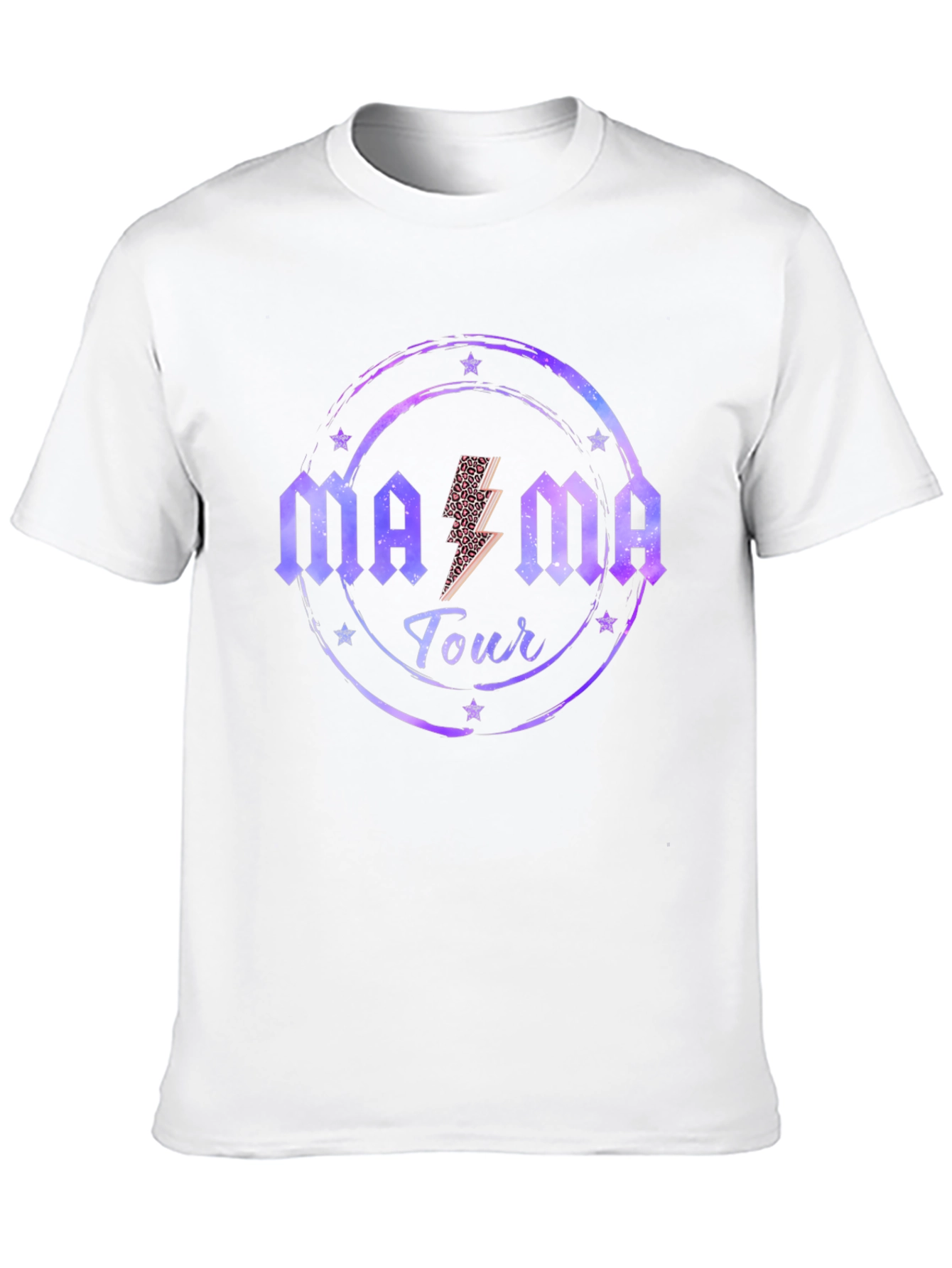 Mama Tour Black Graphic T-Shirt