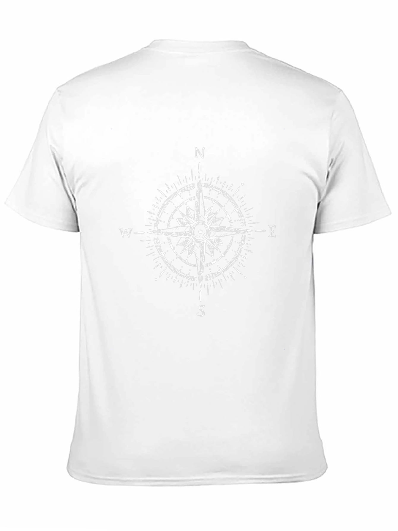 Compass Rose Graphic Tee - Black