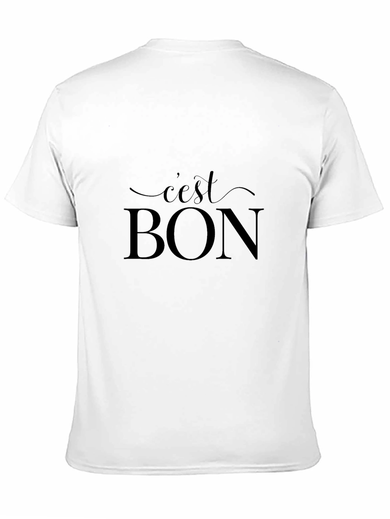 Cest Bon Graphic Tee - Stylish French Slogan T-Shirt