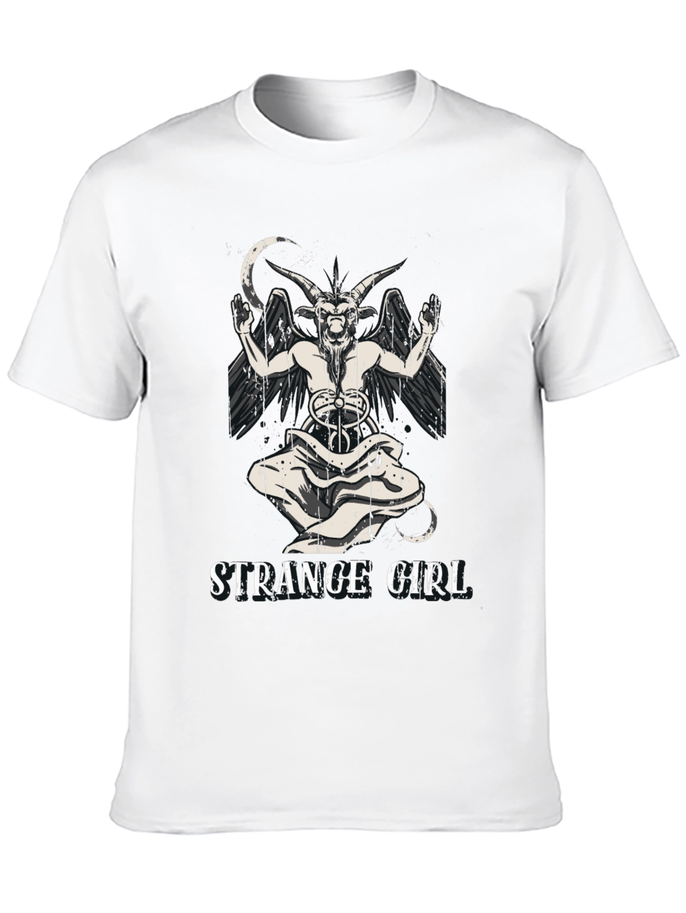 Strange Girl Baphomet Graphic Tee