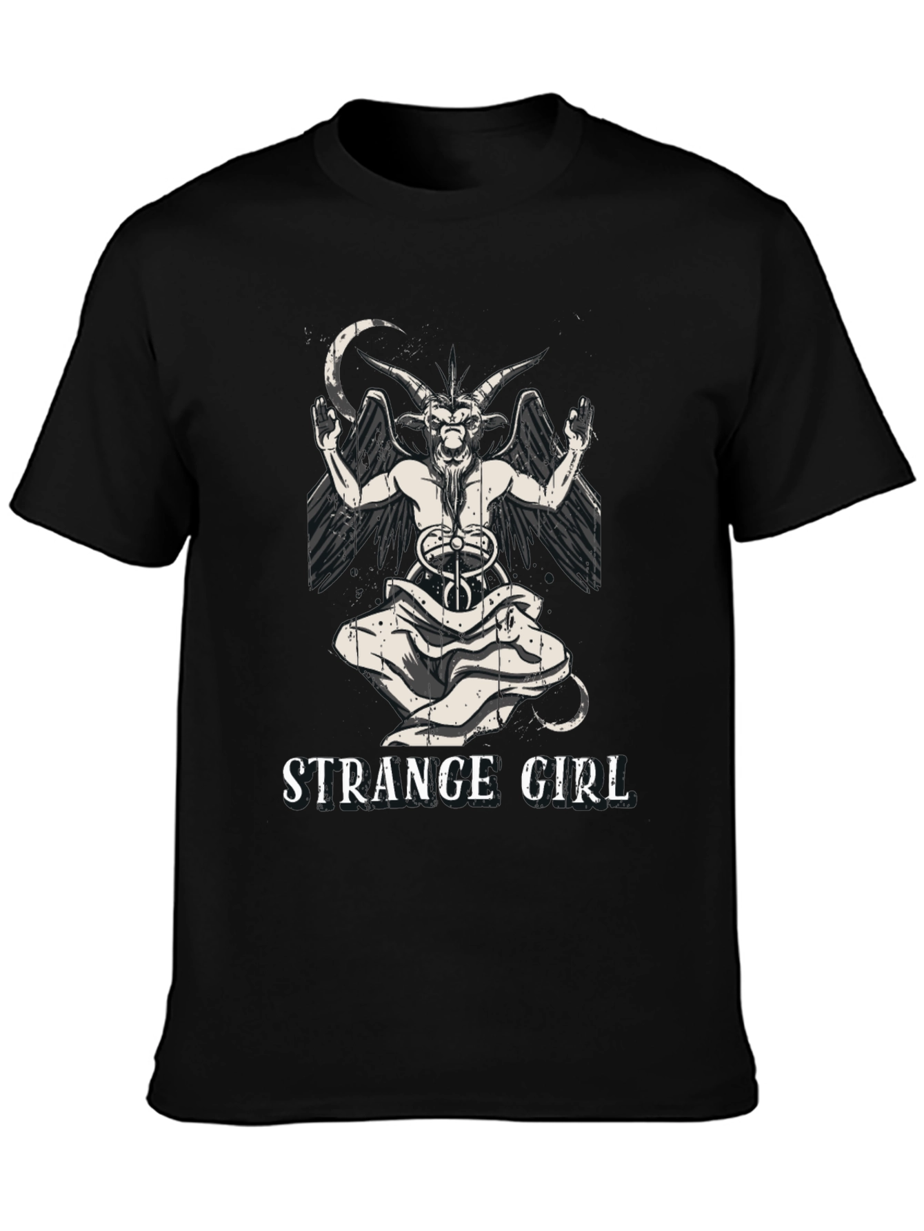 Strange Girl Baphomet Graphic Tee
