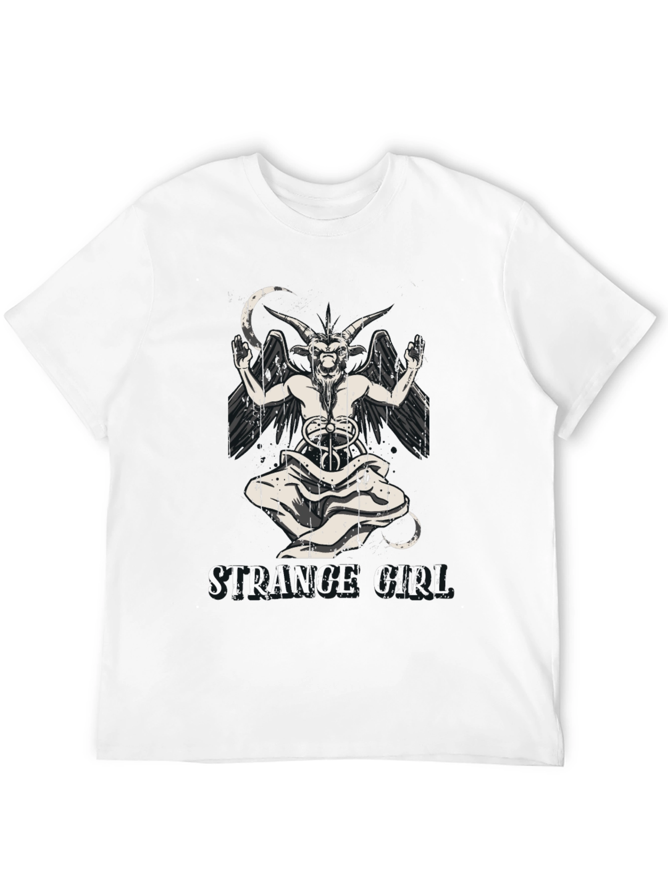 Strange Girl Baphomet Graphic Tee