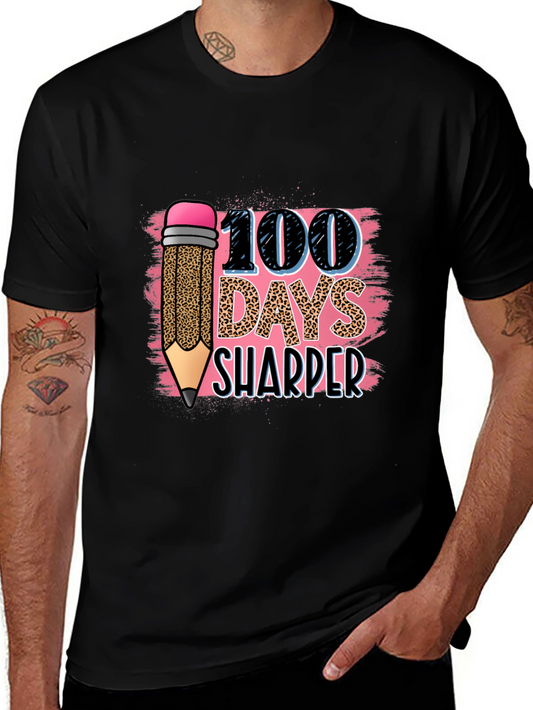 100 Days Sharper Leopard Print T-Shirt