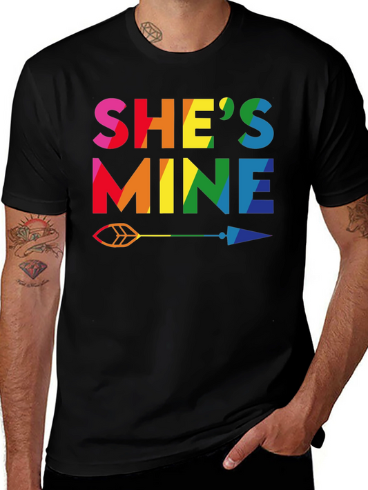Shes Mine LGBTQ+ Pride T-Shirt