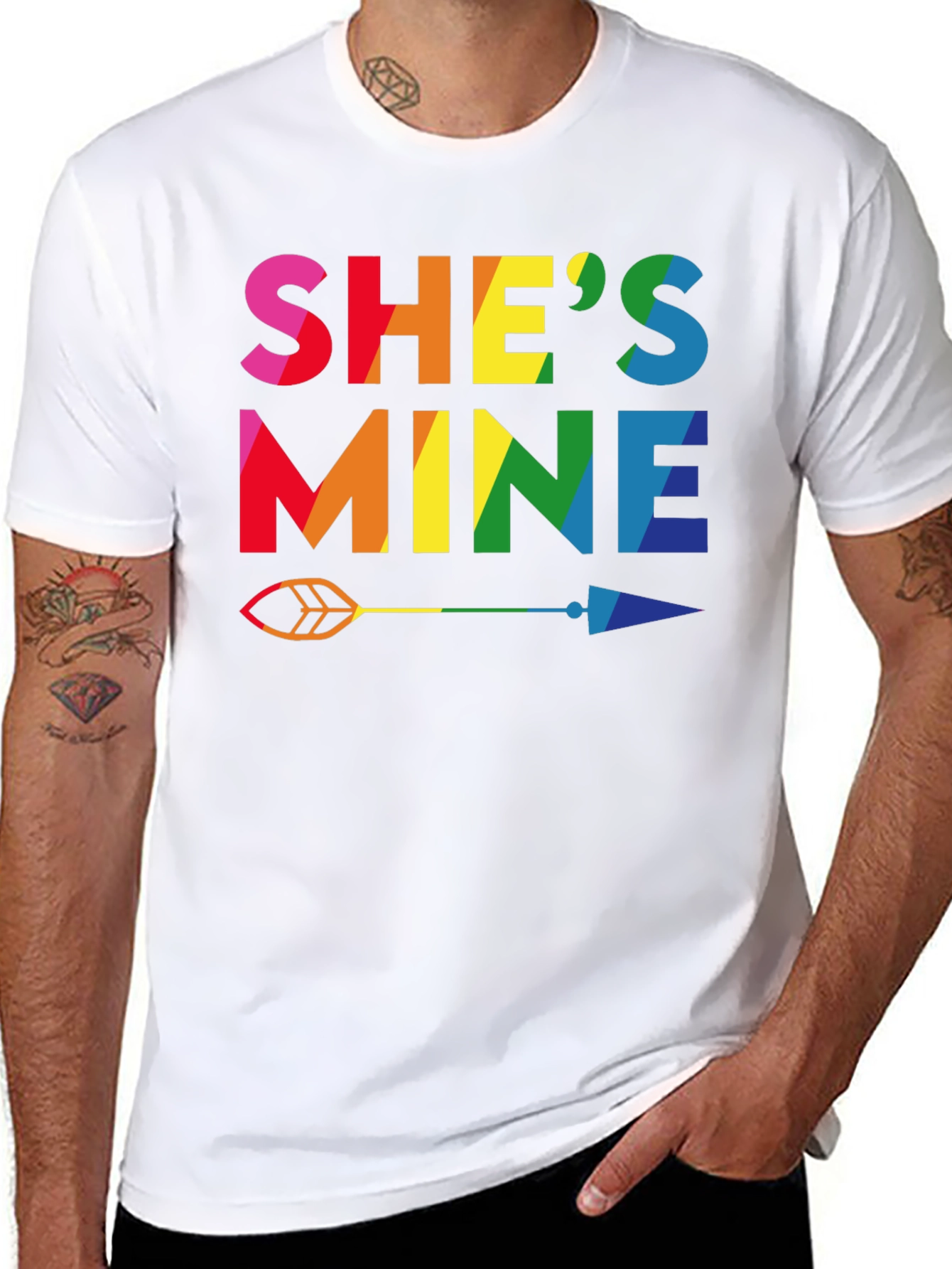 Shes Mine LGBTQ+ Pride T-Shirt