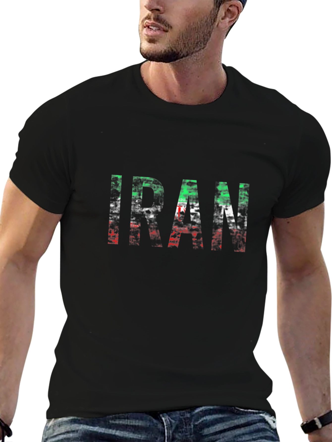 Iran Flag T-Shirt - Patriotic Graphic Tee