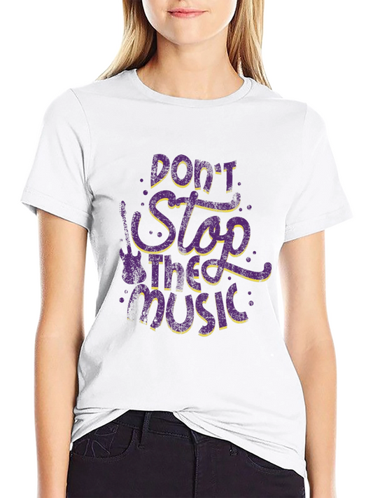 Dont Stop the Music Graphic Tee