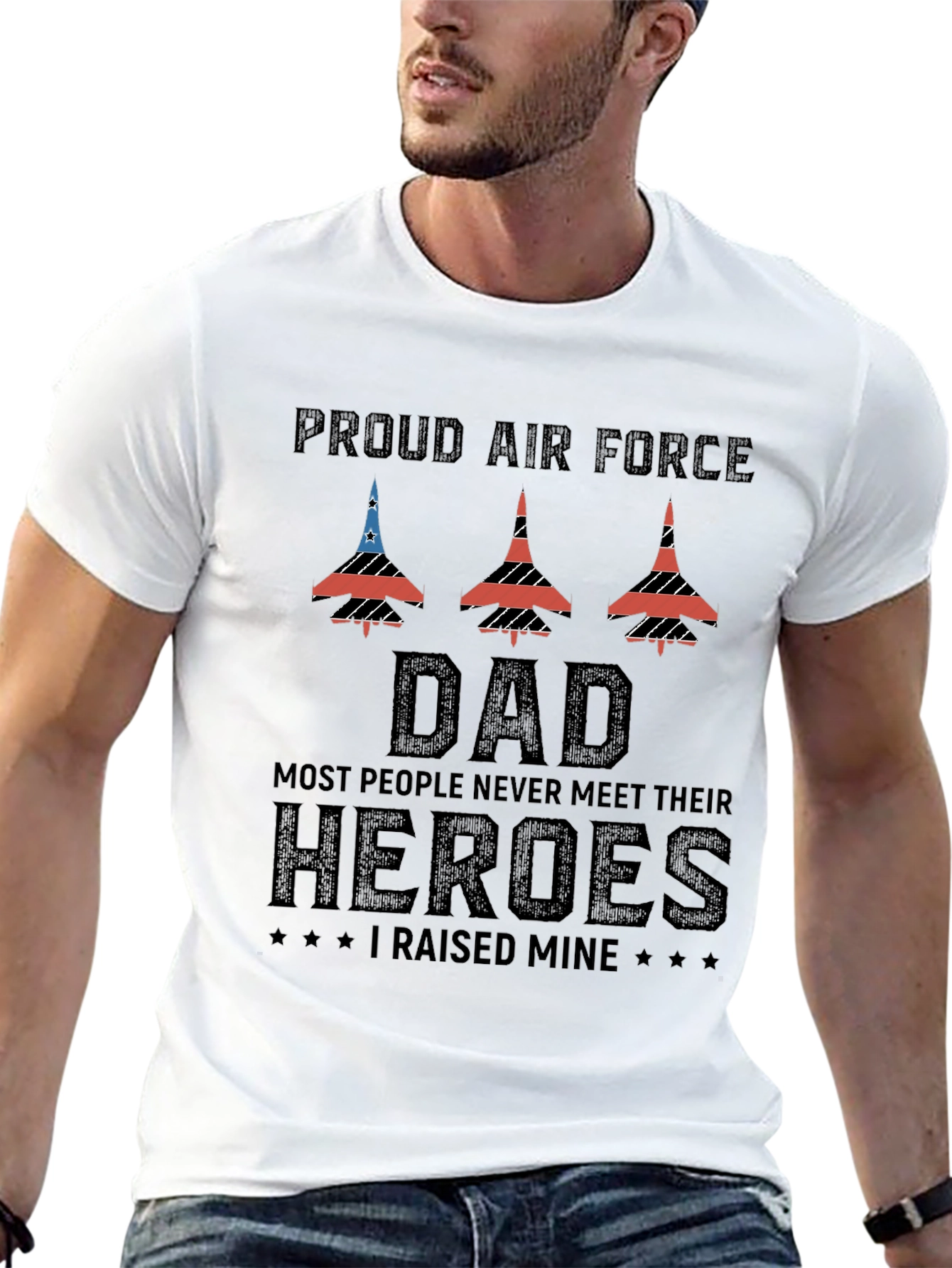 Proud Air Force Dad T-Shirt