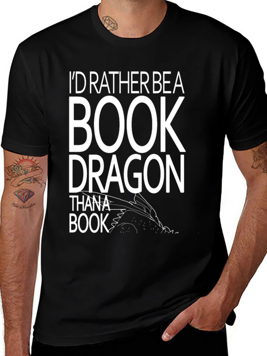 Book Dragon T-Shirt - Readers Delight!